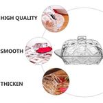 White Label Verre boîte à beurre créatif  transparent