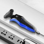 product_image_name-Mateamoda-Mateamoda 4 en 1 Hommes Rasoir Tondeuse À Cheveux Tondeuse Rechargeable Rasoir Remover Visage Brosse-8