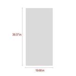 product_image_name-Generic-Feuilles De Miroir Flexibles, Autocollants Muraux Effet Miroir PET Miroir Incassable Miroir Mural En Plastique Non Verre Décoration De La Chambre-3