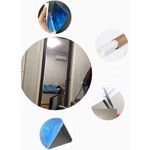 product_image_name-Generic-Feuilles De Miroir Flexibles, Autocollants Muraux Effet Miroir PET Miroir Incassable Miroir Mural En Plastique Non Verre Décoration De La Chambre-5