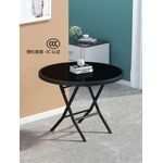 product_image_name-Generic-Table Pliable Vitrée / Noir-1