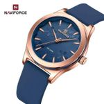 product_image_name-Naviforce-Montre Femme En Silicone Bleu Rose Gold 5051RGBEBE-3