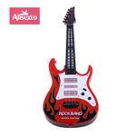 product_image_name-Arsuxeo-Jouet de guitare pour enfants guitare électrique à 4 cordes Instruments de musique pour enfants jouet d’instruments électroniques portables-1