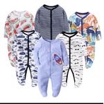product_image_name-Generic-Pack de 5 Combinaison bébé garçon-2