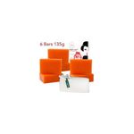 White Label Pack de 6 Savon kojie san 65gr effets blanchissants et antioxydants