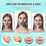 product_image_name-Generic-Portable Green Jaw Face Neck Toning for Women Lift, Firm, Tone Your Skin with V-Shaped Double face-4