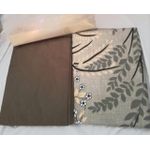  2 DRAPS COTON + 4 OREILLERS POUR GRNADE LIT- 2.80CMX2.60CM