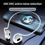 product_image_name-Generic-Casque Ecouteur Bluetooth Sans Fil - Conduction Osseuse - Audio Musique-2