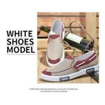 product_image_name-AIDAILU-Chaussures En Toile De Sport Casual Pour Hommes  - Khaki-3