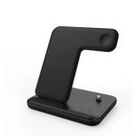 product_image_name-Generic-Chargeur Noir sans fil 3 en 1 Induction 15w-1