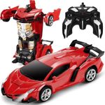 product_image_name-Generic-Voiture Télécommandée Transformable 2-en-1 – Robot & Supercar-1