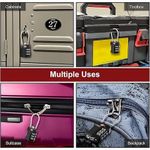 product_image_name-Generic-Locks for Luggage, Code Lock, Flexible Cable Lock, TSA Approved, for Gym,Backpack,Bike Locks,Lockers,Case,Toolbox,Doors&Windows-7
