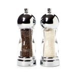 product_image_name-Generic-Moulin à sel et poivre en acrylique - Corps en céramique réglable noir transparent - Moulin à sel et poivre de l'Himalaya-2