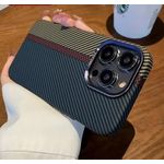 product_image_name-Generic-Coque aimantée volumétrique antichoc à texture stéréo en fibre de carbone pour iPhon 15 Pro-2