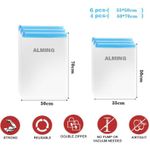 product_image_name-Generic-Ensemble De 10 Sacs De Compression Roulés à la Main, Comprenant 4 Grands Et 4 Petits Sacs De Rangement Sous Vide Sacs De Compression Sous Vide Sacs De Rangement De Voyage Sacs De Rangement Pour Vêtements-2