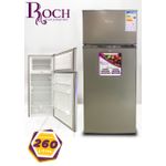 Roch Réfrigérateur 260 Litres – 2 Portes – RFR260 – Gris – Classe A+