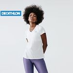 Kalenji TEE SHIRT RUN DRY BLANC GLACIER FEMME by decathlon