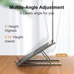 product_image_name-High Quality-Laptop Stand - Creative Folding Storage Support pour ordinateur portable pliant créatif en aluminium de qualité supérieur inox support ordi-4
