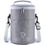product_image_name-Generic-Grand sac isotherme rond en aluminium épais, portable, gris clair-7