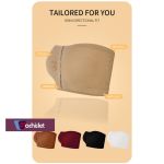 product_image_name-Machislet-Soutien-gorge sans armatures avec boutons, grande taille, plongeant sans armature, pour dames, pour femmes - Marron-4