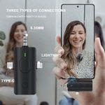 product_image_name-Generic-Microphone Lavalier sans fil universel trois en un, prêt à l'emploi avec écran LED F11-2