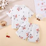 product_image_name-Catpapa-Ensemble de pyjama pour bébé de 0 à 3 ans, 2 pièces : haut à imprimé cartoon et short-4