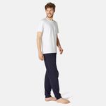 product_image_name-Domyos-PANTALON JOGGING FITNESS POCHE ZIPPÉES BLEU MARINE-7