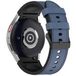 product_image_name-Fashion-Bracelet en Cuir et silicone 20mm Samsung Galaxy Watch 6 40 44mm Classic 47 43mm/ Watch 5 40 44mm/ Watch 5 Pro 45mm/ Watch 4 40 44mm/ Watch 4 Classic 42 46mm / Watch 3 41mm - Bleu-1