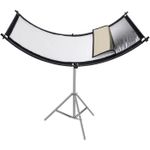 product_image_name-Generic-Réflecteur à Lumière Incurvée 4 en 1, Reflecteur Lumiere Photo avec Sac de Transport et Support,Réflecteur Courbé 180 x 60cm pour Studio et Vidéo-1