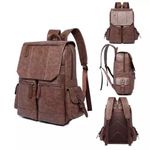 product_image_name-White Label-Sac à Dos - Simili Cuir - Marron-1