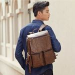 product_image_name-White Label-Sac à Dos - Simili Cuir - Marron-3