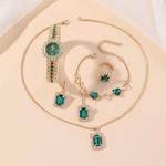 product_image_name-Fashion-Coffret Cadeau - Ensemble de Bijoux Pour Femme - 05 Pieces-5