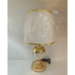 Lampe de chevet H44 cm – Lampe de table design moderne pour chambre à coucher, table de nuit, salon, décoration intérieure - abat jour 