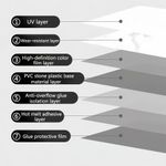 product_image_name-Generic-10 feuilles 60 x 30 cm Autocollant mural en vinyle imperméable, Résistant aux hautes températures et aux chocs, Papier peint en marbre auto-adhésif en PVC, Décoration intérieure, meubles, cuisine, salle de bain-7