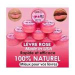 Set de 2 lèvres roses 100% naturelle