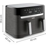product_image_name-Tefal-Airfryer MDLEY905B10/8.3L avec grill & dual basket-3