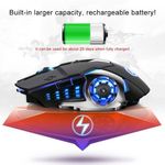 product_image_name-Generic-Souris De Jeu Sans Fil Silencieuse  2.4GHz 1600DPI 3 Modes Réglables Rechargeable-4