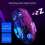 product_image_name-Generic-Souris De Jeu Sans Fil Silencieuse  2.4GHz 1600DPI 3 Modes Réglables Rechargeable-6