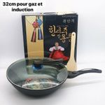 product_image_name-Generic-Poêle anti adhésif avec couvercle en verre - Noir-2