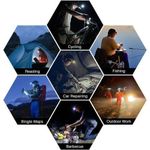 product_image_name-Generic-Phare 40000 Lumen 5T6 Q5 LED lampe de Poche Torche Lanterna Tête Lumière Avec Chargeur De Batterie-3