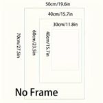 product_image_name-Generic-Ensemble de 3 affiches décoratives artistiques sur toile - Motifs modernes Arbre de Vie et Lotus-5