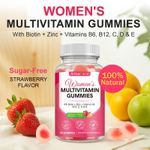 product_image_name-Generic-Gummies 60 Multivitaminées pour Femme ArtoaLabs – Sans Sucre, Arôme Fraise – Énergie, Immunité et Beauté (Cheveux, Peau, Ongles) – Vegan & Sans OGM-2