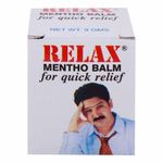 Baume RELAX Mentho 9g - Anti-Douleur, Maux de Tête et Courbatures - Effet Fraîcheur