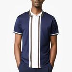 product_image_name-Berrykey-Polo Homme Manches Courtes Bleu Marine-1