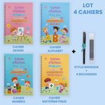 product_image_name-Generic-Pack de 4 Cahiers de calligraphie pour enfants-1