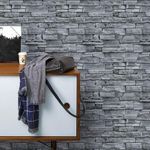 product_image_name-Generic-Papier peint adhésif amovible en vinyle PVC motif brique S-tone, imperméable, 45CM*10M-2