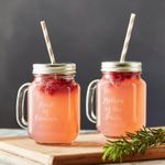 product_image_name-Generic-2 Bouteilles en verre Mason Jar Mojito en forme d'Ananas rond de 480ML-3