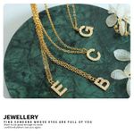 product_image_name-Generic-Sublimez votre cou avec cette chaîne en acier inoxydable plaqué Or qui ne change pas de couleur avec un pendentif avec la lettre R idéal pour les prénoms en R-4