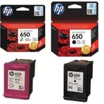 Hp CARTOUCHE HP 650 NOIR ET COULEUR