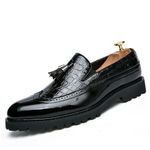 product_image_name-Banagat-Chaussures Hommes Glands  Mocassins Baladeuses Noir-5